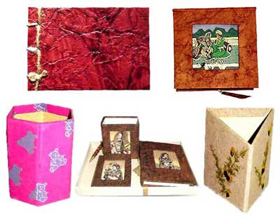 Manufacturers Exporters and Wholesale Suppliers of Handmade Paper Products 06 Meerut Uttar Pradesh